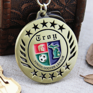 Youth Soccer League Custom Made Medals