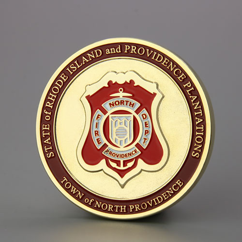 North Providence Firefighters Custom Coins Cheap